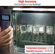LABART TP50 Digital Hygrometer Thermometer and Humidity Gauge with Temperature Monitor